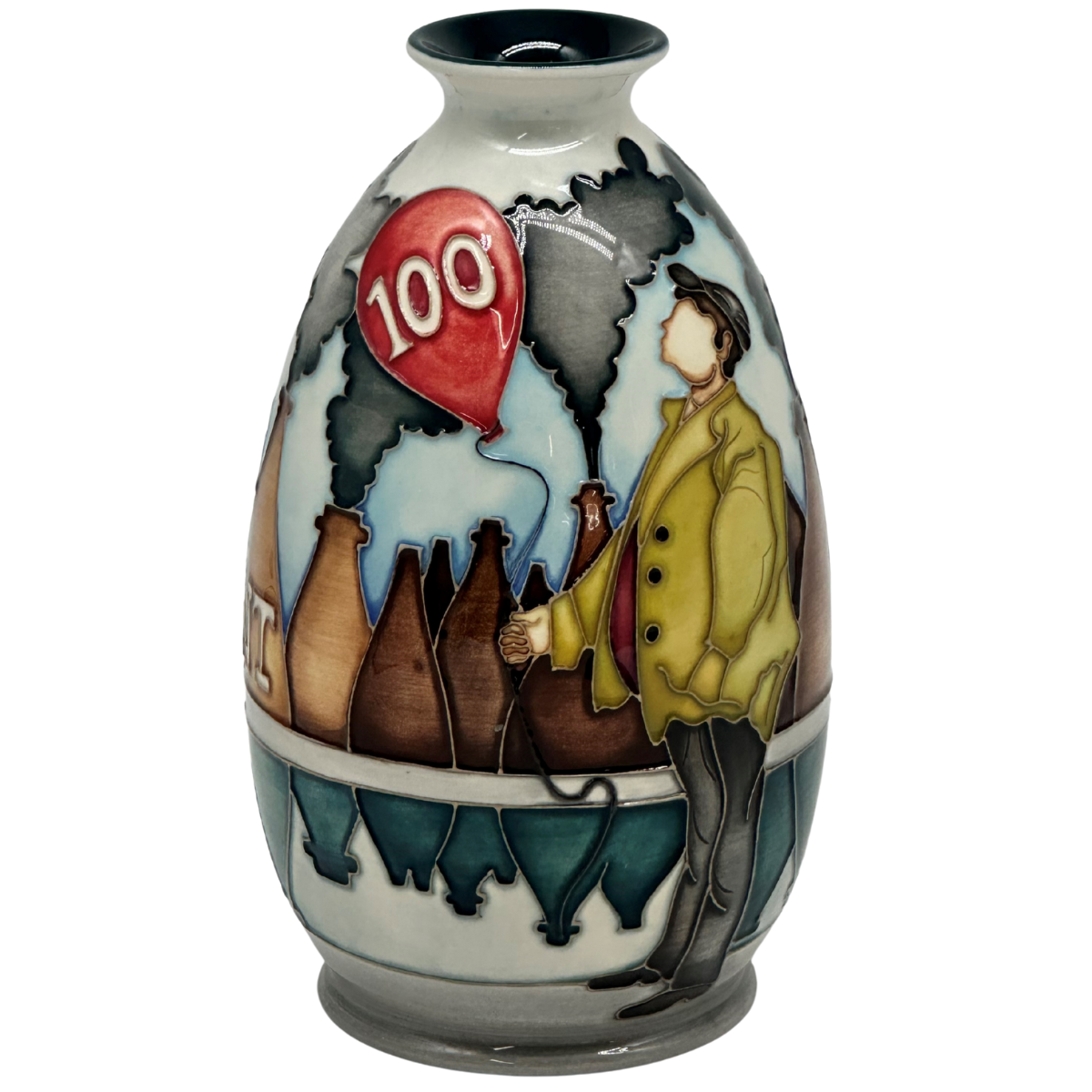 Stoke-on Trent-100 - Vase (119/7)
